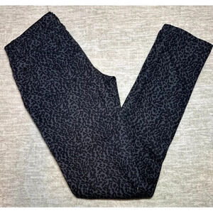 Max Azria jeans Gray Leopard Print Denim skinny Low Rise Miley Cyrus y2k 5 28”